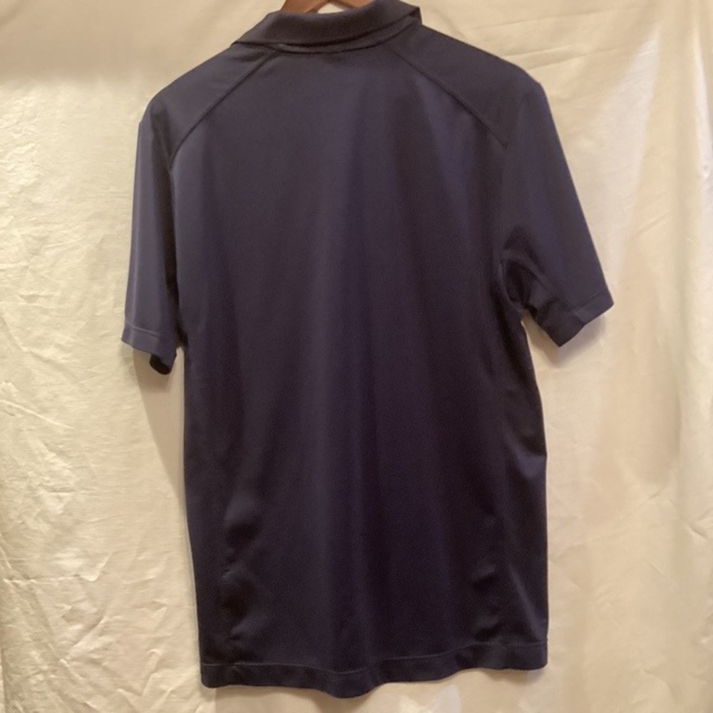 Nike Golf Polo Shirt Men's Navy Blue Dri-Fit Tour Performance Short Sleeve M - Picture 2 of 3